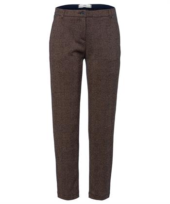 Brax cropped broek Maron ruit