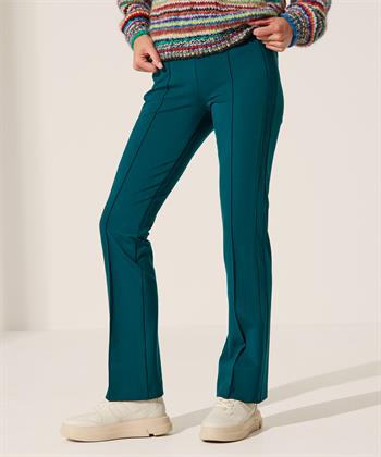 Brax flared broek met deelnaad Malou
