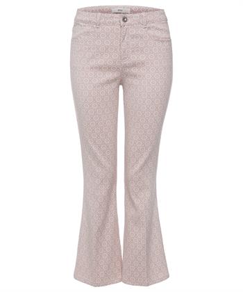 Brax kick flare broek grafisch jacquard Shakira