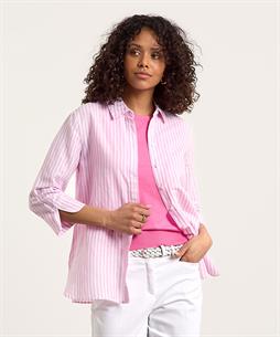 Brax linnenmix blouse strepen Vicki