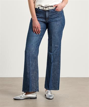 Brax lurex wide leg jeans Maine