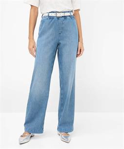 Brax pull-on wide leg jeans Maine