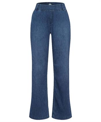Brax pull-on wide leg jeans Maine