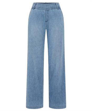 Brax pull-on wide leg jeans Maine