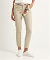 Brax slim fit coated broek Shakira Metallic