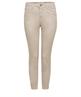 Brax slim fit coated broek Shakira Metallic