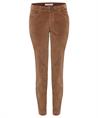 Brax slim fit velvet broek Shakira