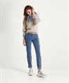 Brax slim fit velvet broek Shakira
