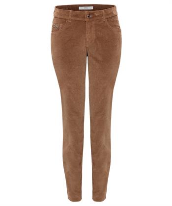 Brax slim fit velvet broek Shakira