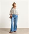 Brax soft denim wide leg jeans Maine