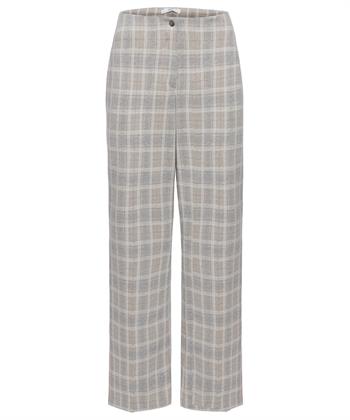 Brax wide leg broek ruit Maine