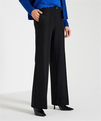 Brax wide leg broek soft jersey Maine