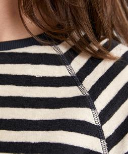 By-Bar badstof sweater Neva Slub Stripe