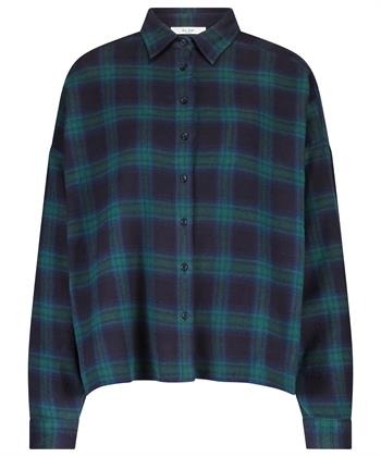 By-Bar blouse grote ruiten flanel Jada Check