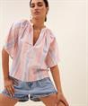 By-Bar blouse lurex streep Vina
