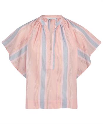 By-Bar blouse lurex streep Vina