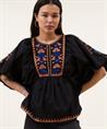 By-Bar blouse met borduursel Gabie