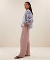By-Bar blouse pinstripe borduursel Becky