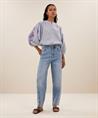 By-Bar blouse pinstripe borduursel Becky