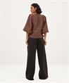 By-Bar blouse pofmouw pantermotief Zasu