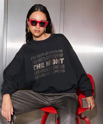 By-Bar boxy sweater glitter Bibi Nights
