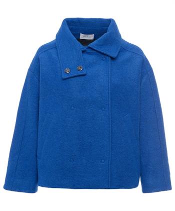 By-Bar cooked wool korte jas Rika