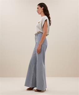 By-Bar flared jeans strepen Femme