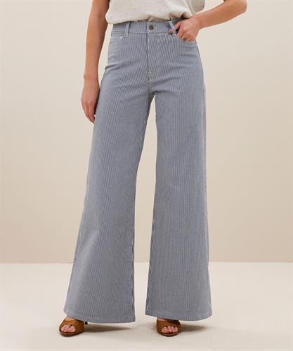 By-Bar flared jeans strepen Femme