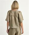 By-Bar glanzende blouse Blake Gloss