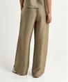 By-Bar glanzende wide leg broek Benji Gloss