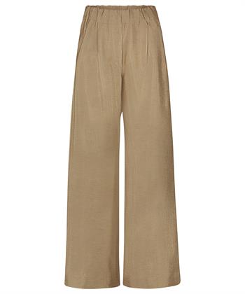 By-Bar glanzende wide leg broek Benji Gloss