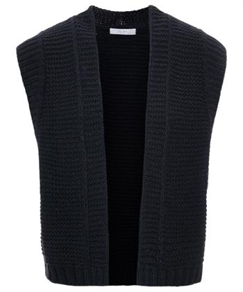 By-Bar grofgebreid gilet Ole