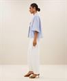 By-Bar linnenmix blouse pinstripe Owen
