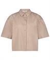By-Bar linnenmix blouse strepen Cris
