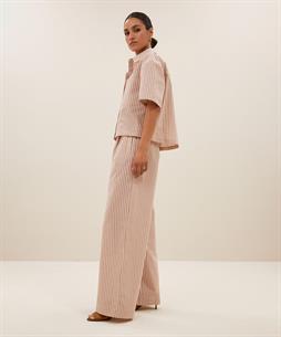 By-Bar linnenmix blouse strepen Cris