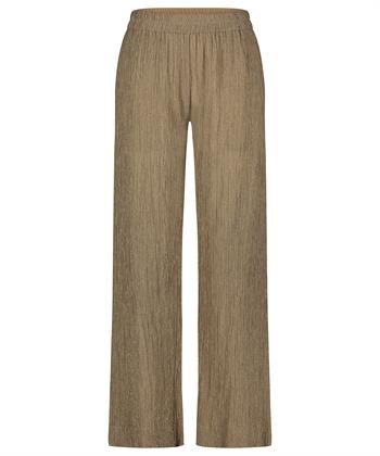 By-Bar lurex wide leg broek Amie