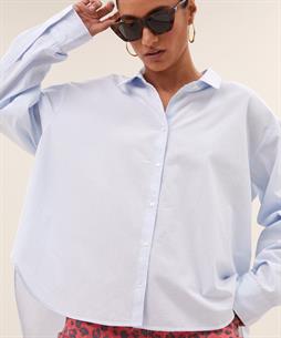 By-Bar oversized blouse Flo Chambray