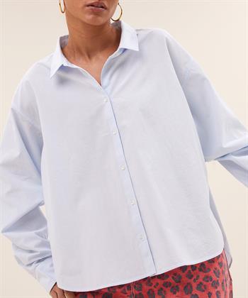By-Bar oversized blouse Flo Chambray