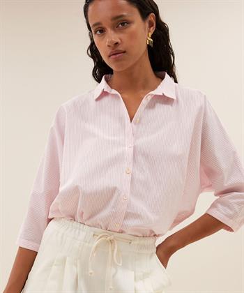 By-Bar poplin blouse pinstripe Norel