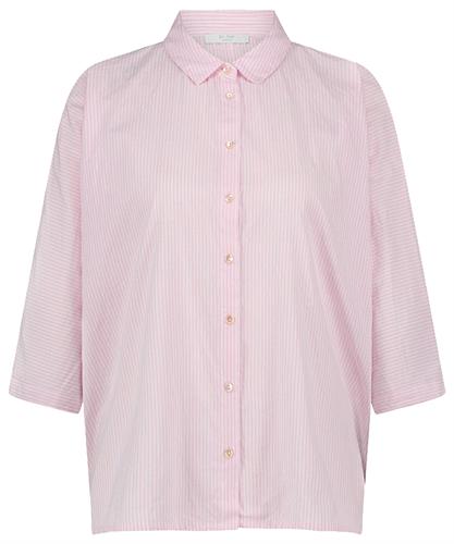 By-Bar poplin blouse pinstripe