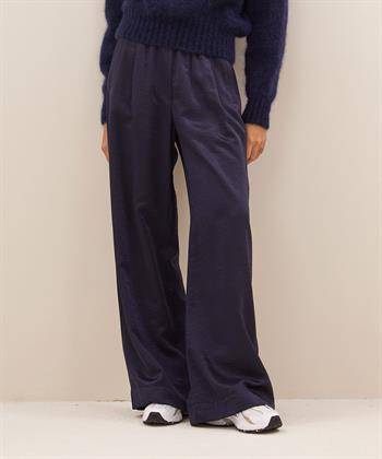 By-Bar pull-on wide leg broek Benji Metallic