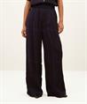 By-Bar silky wide leg broek ruit Benji