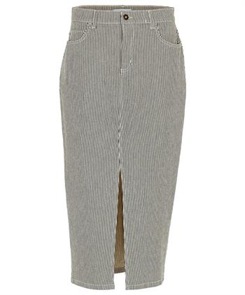 By-Bar spijkerrok Elba stripe