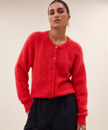 By-Bar superzacht alpaca vest Meya Gardigan
