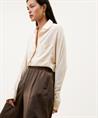 By-Bar wide leg broek metallic Benji