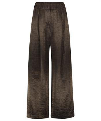 By-Bar wide leg broek metallic Benji