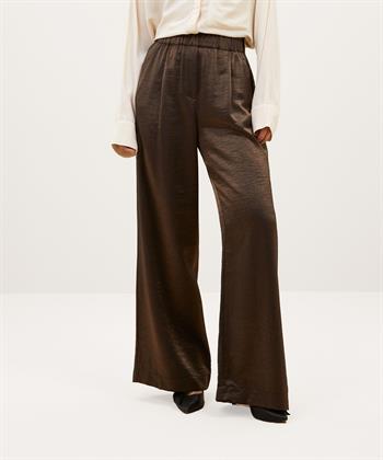 By-Bar wide leg broek metallic Benji