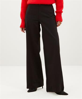 By-Bar wide leg broek strass Grace