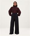 By-Bar wide leg broek streepjes Benji