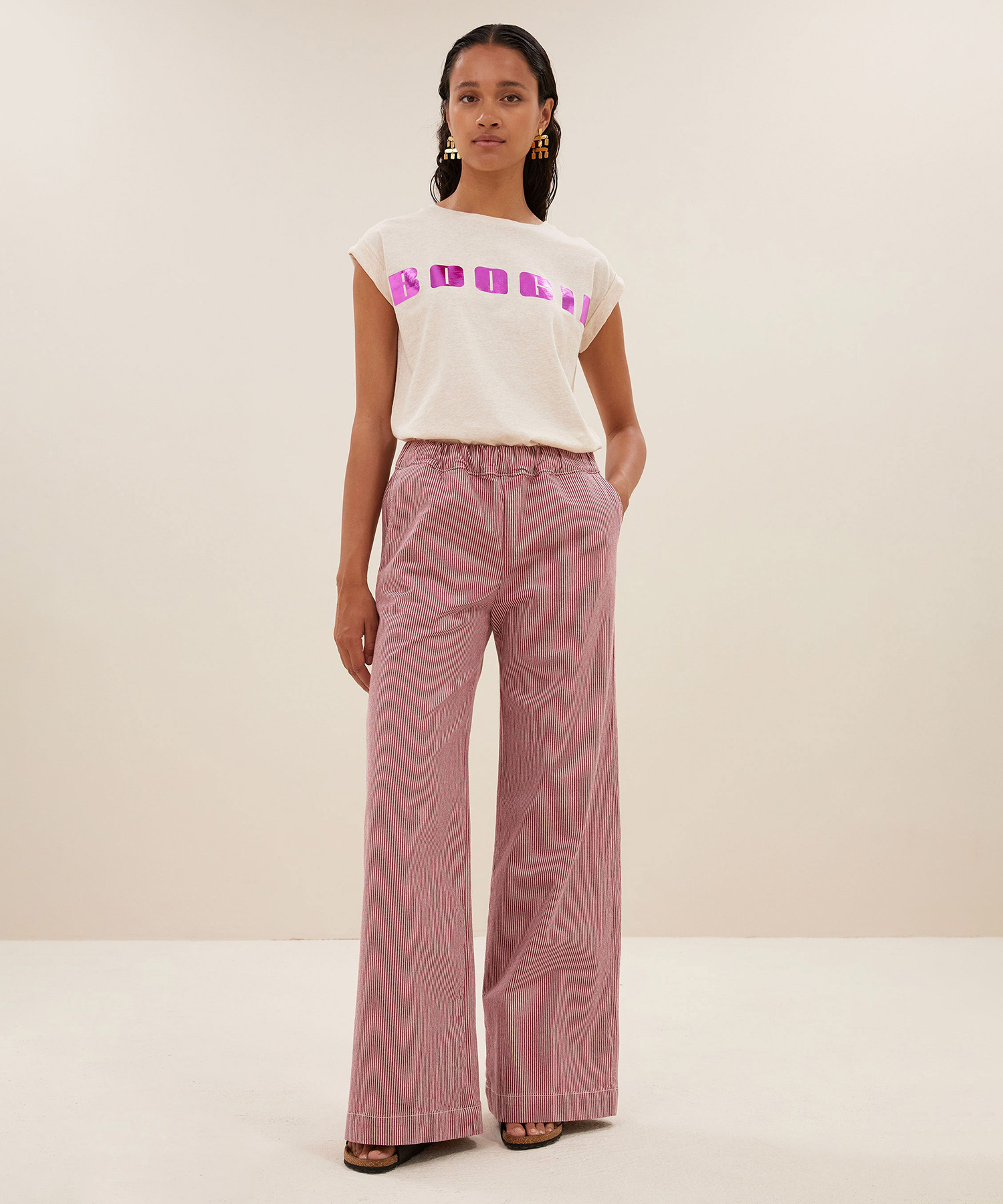 Wide Leg broek By-bar